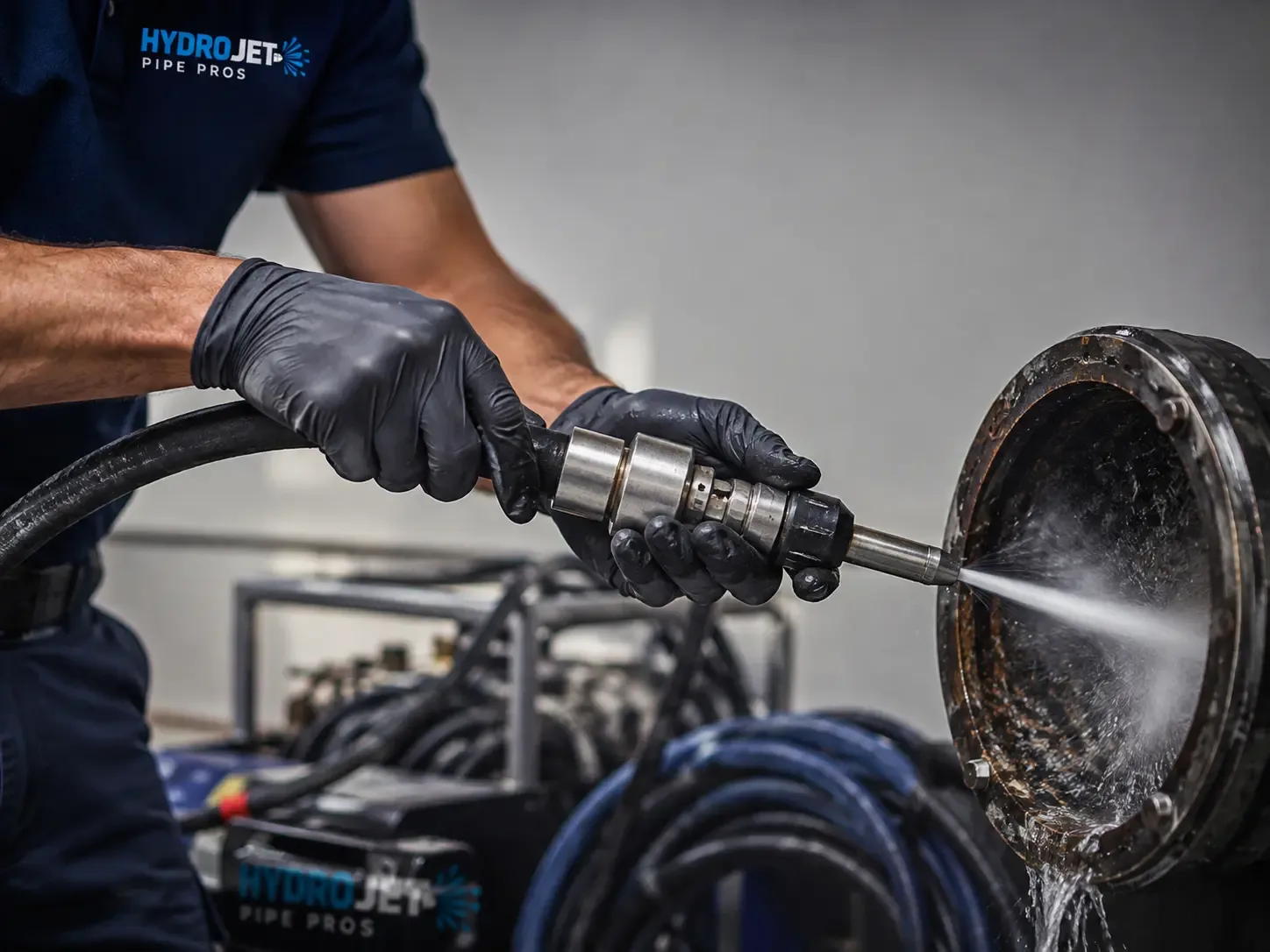 Hydro Jet Pipe Descaling in Jermyn, TX